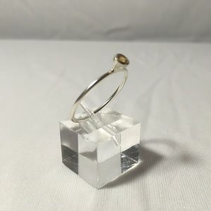 Novemeber Citrine Silpada Birthstone Ring